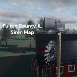 Fulton County, IL Siren Map