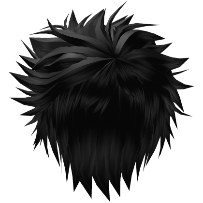 Dark Messy Anime Hair 30.