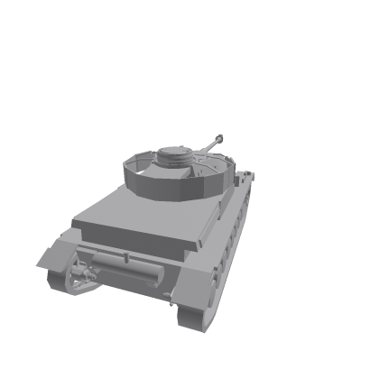panzer tank no textures