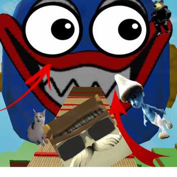 Escapa de la pistola de pollo Huggy Wuggy !!!