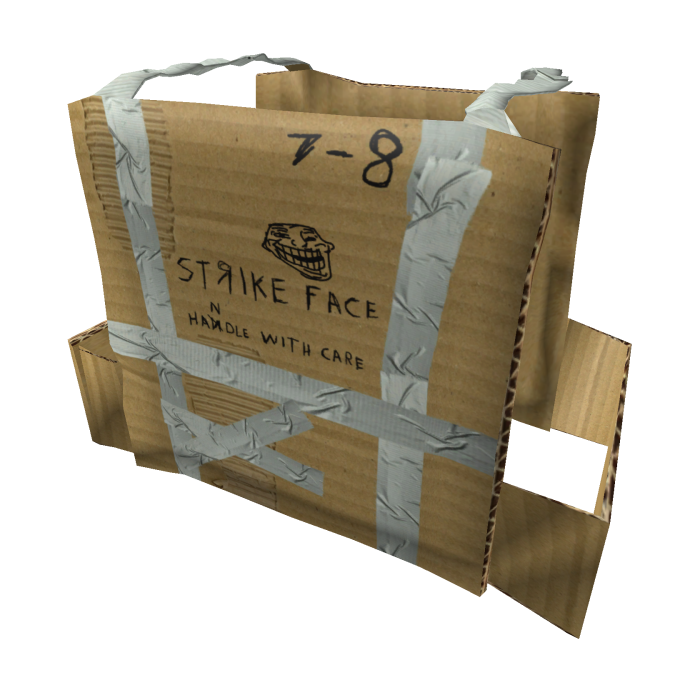 Russian Cardboard Plate‑Carrier "Spetsnaz"