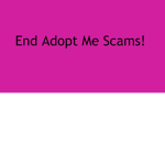 Stop Adopt Me Scams!