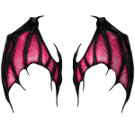 Glamorous Pink Venomous Wings
