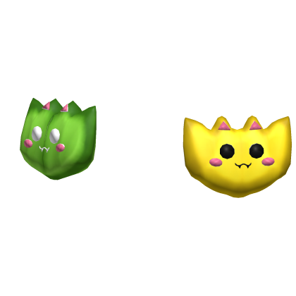 [NEW 🚨] Cute Mini Bat Hair Clips Green/Yellow