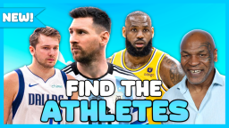 ⚽ Znajdź sportowców!