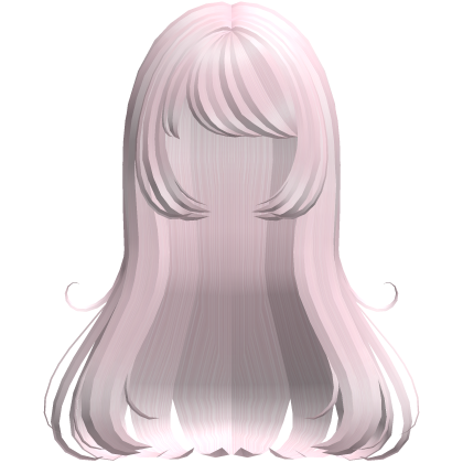 Long Flowy Pink Hair  Roblox item