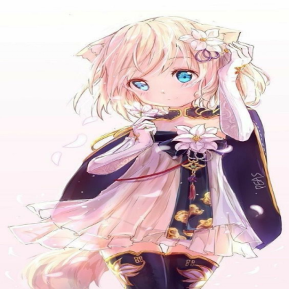 Cute Anime Neko Girl Roblox decal