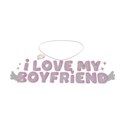 ♡ cute angel jumbo necklace 3.0 Roblox item