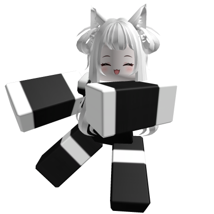 Happy Cat Girl Companion R6 Roblox item