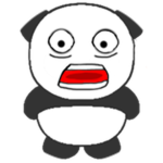 Scared Panda