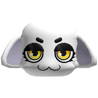 Snow White Furry Cat Roblox item