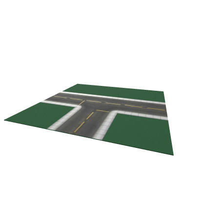 2010 object - Three directional dark road