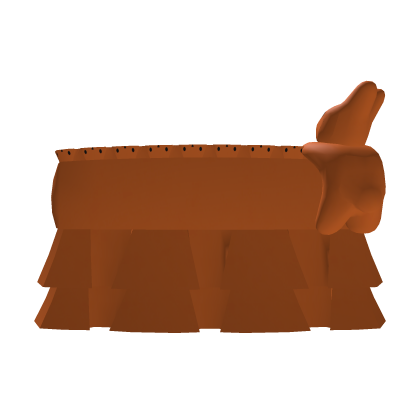 ♡ Bunny Hairclips - Burnt Orange