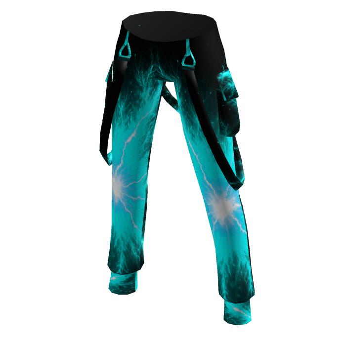 Cyan Colorshock Pants