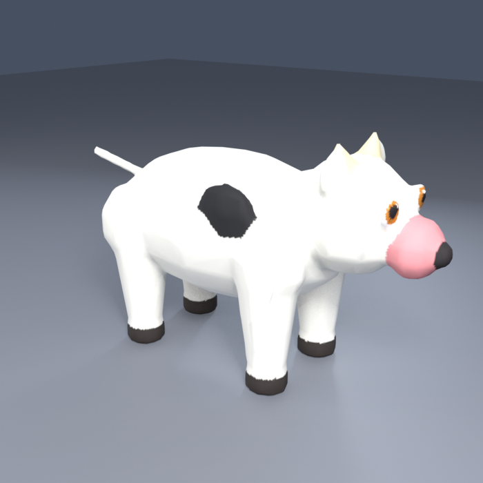 Low Poly Farm Animals Pack Cow Pig Chicken x12 preview 3