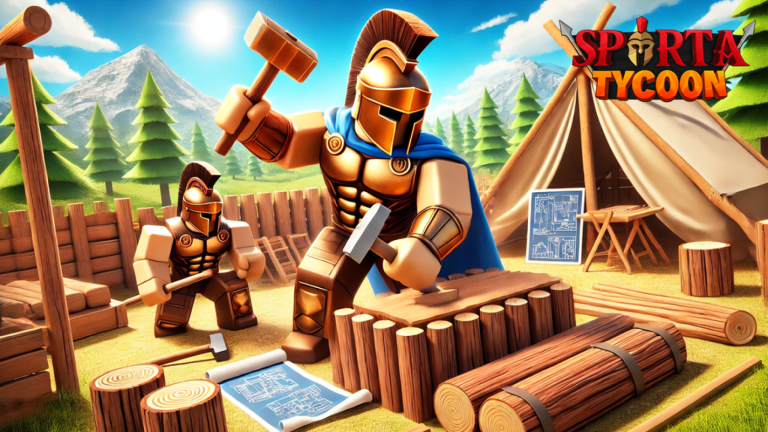 2 Player Sparta Tycoon ⚔️ screenshot 1
