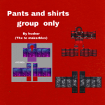 Only shirts and pants group