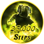 25,000 Steps