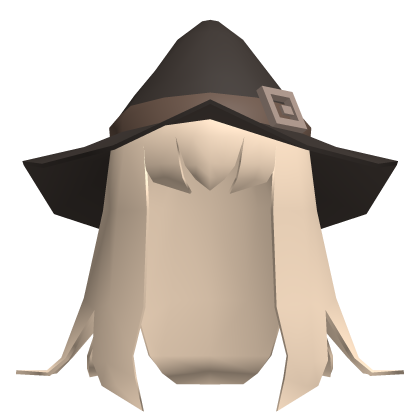 Low Poly Halloween Witch Long Hair Blonde Roblox item