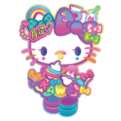 TB PNG Hello Kawaii Kitty Decora Y2K Colorful Art Roblox decal