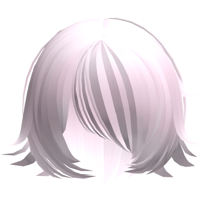 Pink Spiky Anime Style Shy Short Bob Hair
