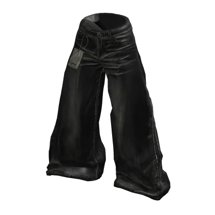 001] Y2K Pants Black Jeans | Roblox Item - Rolimon's