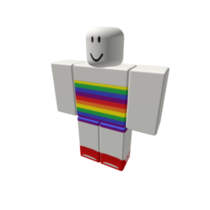 Rainbow Romper x Red Ugg Slides