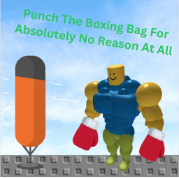 Hit The Punching Bag For Absolutely No Reason!
