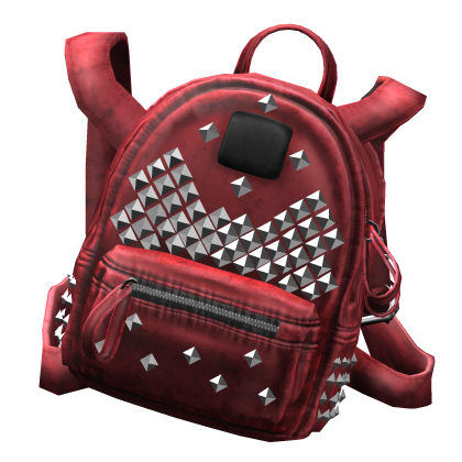 (1.0) Red Rhinestone Off-Shoulder Backpack Roblox item