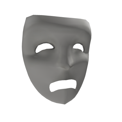 Classic Tragedy Mask [GLOW] Roblox item