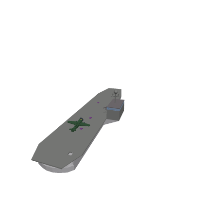 WWII Aircraft Carrier