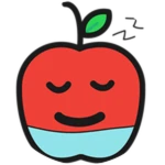 Sleeping Apple
