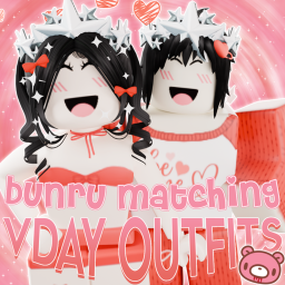 bunru matching V-day fits ! 💗