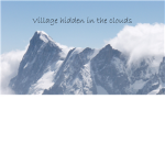 [VHITC] Village Hidden In The Clouds [VHITC]