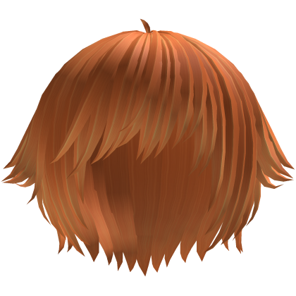 ´ཀ` emo anime catboy tufts hair in ginger