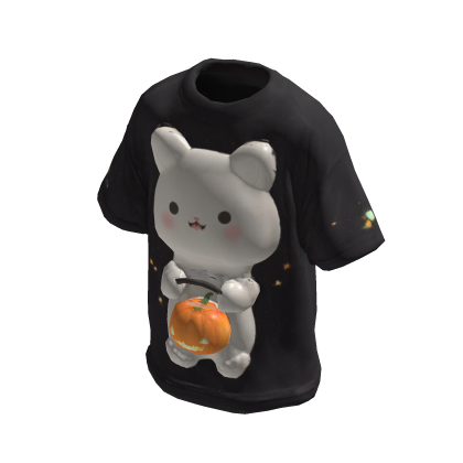 🎃😹Pumpkin Meow Cat Anime T-Shirt [PBR] thumbnail