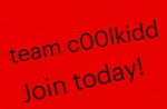 Team c00lkidd today!!!
