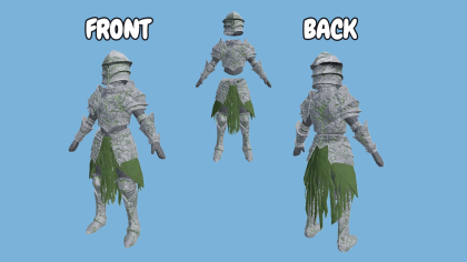 [Layered] Stone knight armor sets preview 2