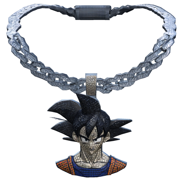 Iced Out Goku Chain 3.0