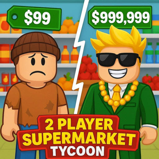 2 Player Supermarket Tycoon