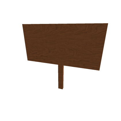 Wooden "Add Text" Sign