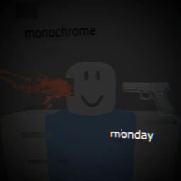 monochrome monday icon