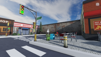 Realistic Urban City preview 3