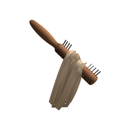 Blonde Hair Connector Brush Roblox item