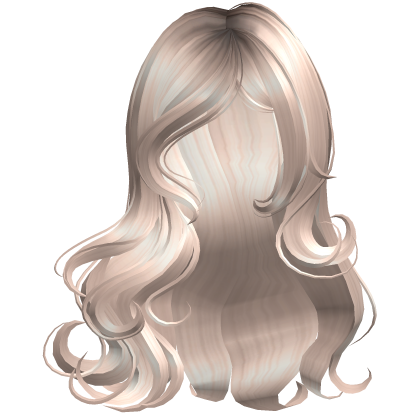 ♡ Silky Long Ethereal Waves (Platinum Blonde) Roblox item