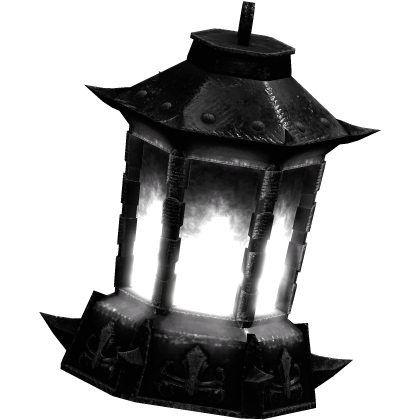 [GLOWING] Black and White Lantern
