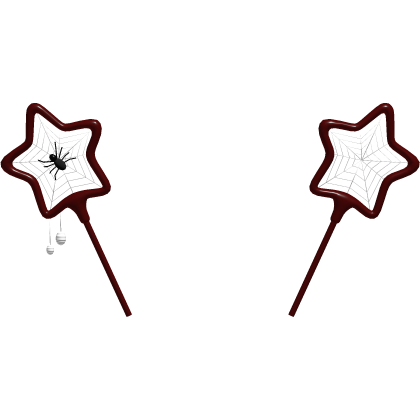 Crimson Spiderweb Diwali Sparkler Headband (Addon)