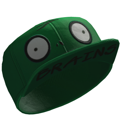 Green Zombie Tilted Fitted Cap Roblox item
