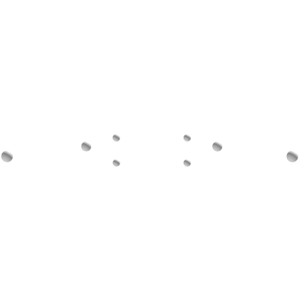 Multiple Mouth Face Piercings (White)