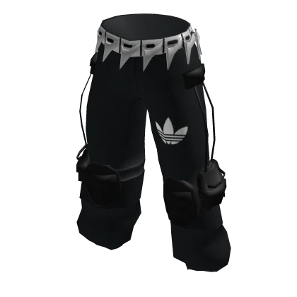 Roblox black adidas pants on sale